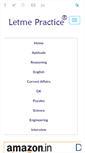 Mobile Screenshot of letmepractice.com