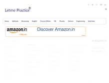 Tablet Screenshot of letmepractice.com
